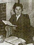 Walburga was studious, earning her Ph.D. in Classical Greek at the University of Turin, Italy, an MS in Library Science at Columbia University, and a Ph.D. in Linguistics from Indiana University. Photo from family collection, published in Express-News, San Antonio, on Dec. 2, 2009