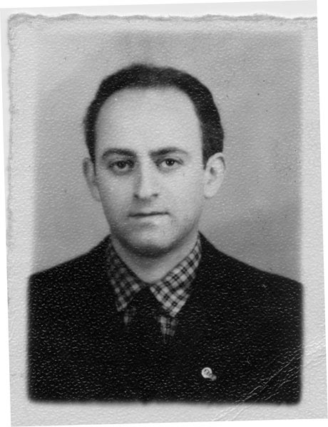 Age 21, when he was a student at the Electrical Institute in Odessa, Ukraine, circa 1950.