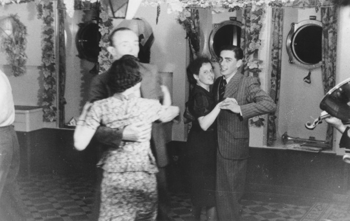 Dancing on board the SS St. Louis
