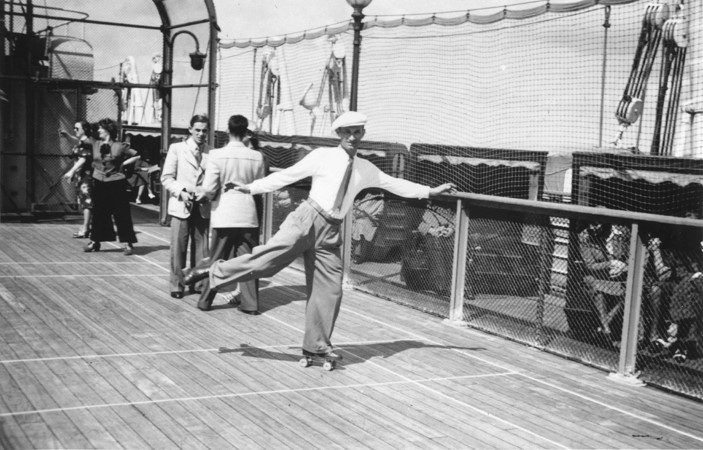 Playing on board the SS St. Louis