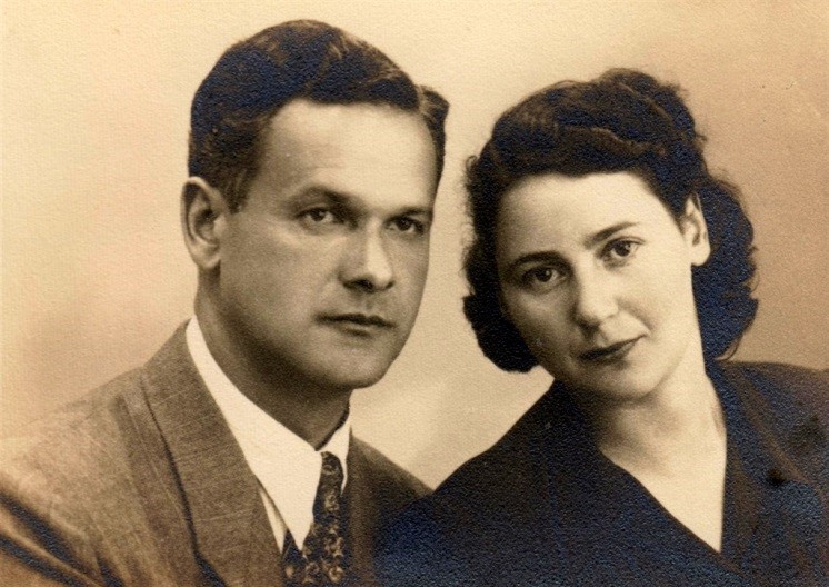 Mira and Max Kimmelman’s wedding photo, May 19, 1946