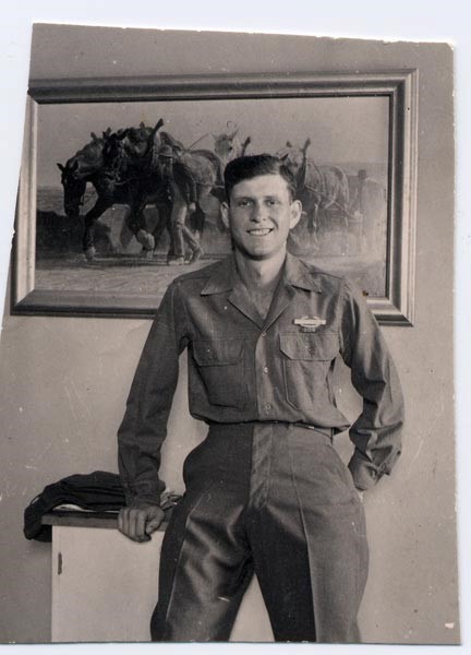 Bob Mamlin: 1945, after the war.