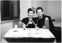 Sara and Jack Seidner celebrate in 1951.