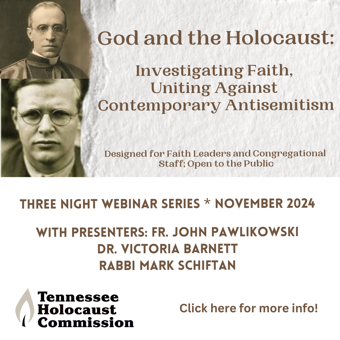 God and the Holocaust Investigating Faith, Countering Modern Antisemitism (Instagram Post)